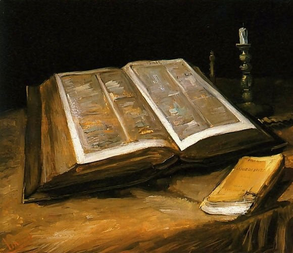 Still Life With Bible By Vincent Van Gogh Paint by Number