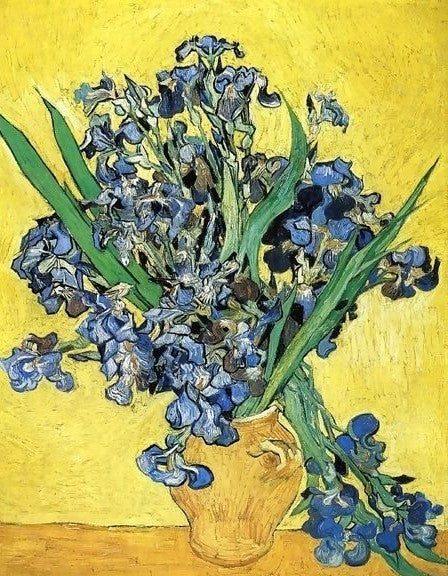 Still Life With Irises By Vincent Van Gogh Paint by Number