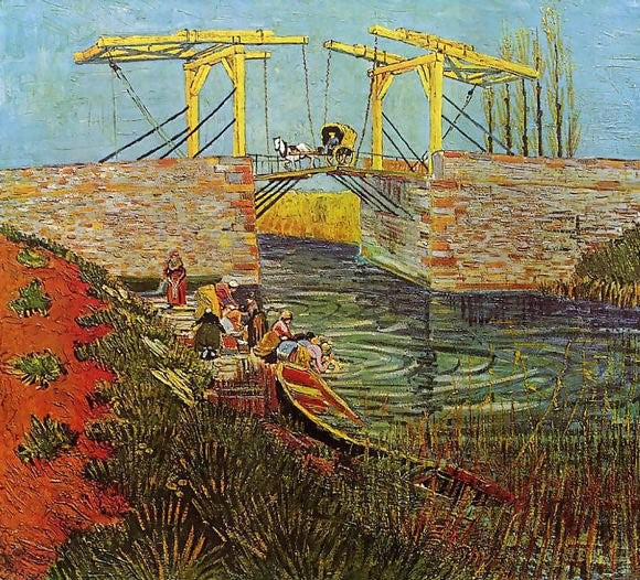The Langlois Bridge At Arles I By Vincent Van Gogh Paint by Number