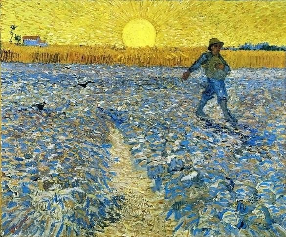The Sower By Vincent Van Gogh Paint by Number