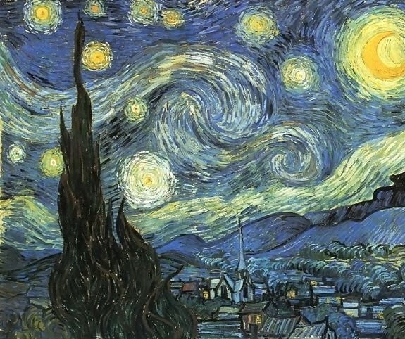 The-Starry-Night By Vincent Van Gogh Paint By Number