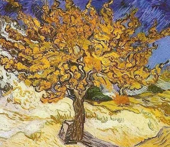 The Mulberry Tree 1 By Vincent Van Gogh Paint by Number
