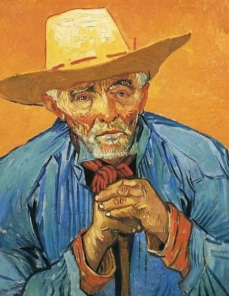 The Peasant, Portrait Of Patience Escalier By Vincent Van Gogh