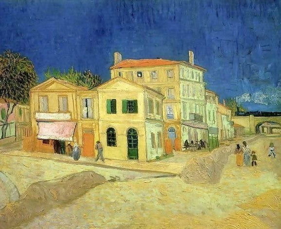 The Street, The Yellow House By Vincent Van Gogh