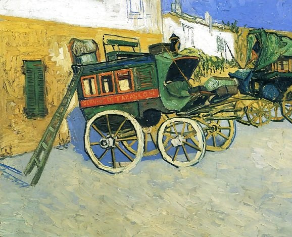 The Tarascon Diligence By Vincent Van Gogh Paint by Number