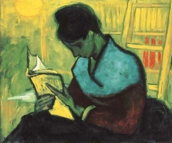 Une Liseuse De Romans By Vincent Van Gogh Paint by Number