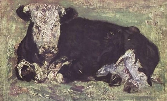 Vache-Allonge-1883 By Vincent Van Gogh Paint by Number