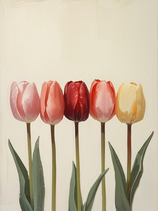Paint by Number Classic Dutch Tulips