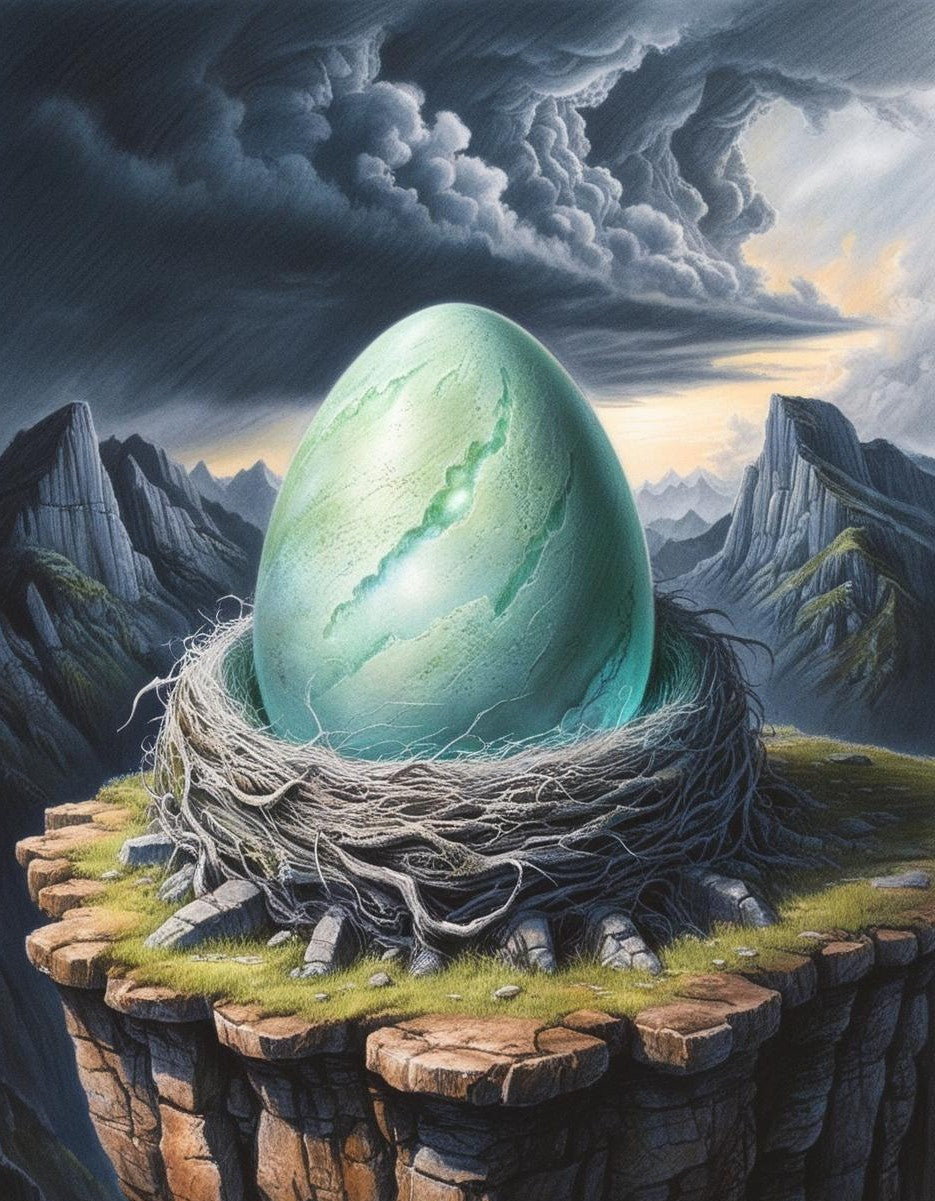 Paint by Number Ashborn Dragon Egg