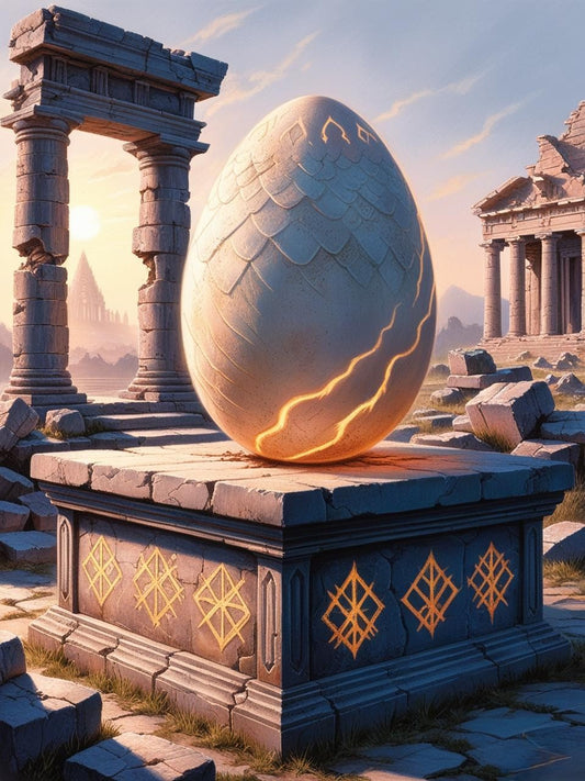 Paint by Number Titanfang Dragon Egg