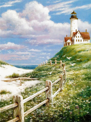Coastal Beacon Lighthouse