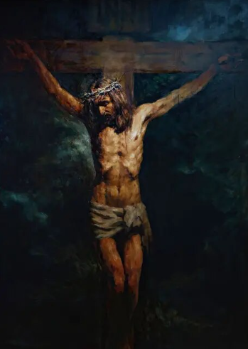 Paint By Number Jesus Divine Sacrifice