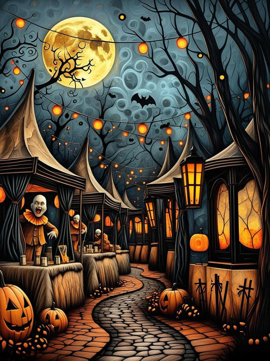 Carnival of Shadows Paint by Number