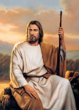 Paint By Number Shepherd's Light: Jesus Christ