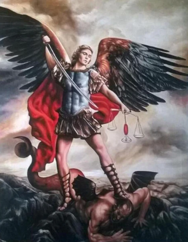 Paint By Number Archangel Michael's Triumph