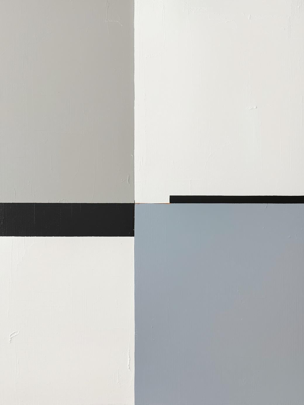 Paint by Number Abstract Balance Lines – Contemporary Neutral Canvas Kit for Adults