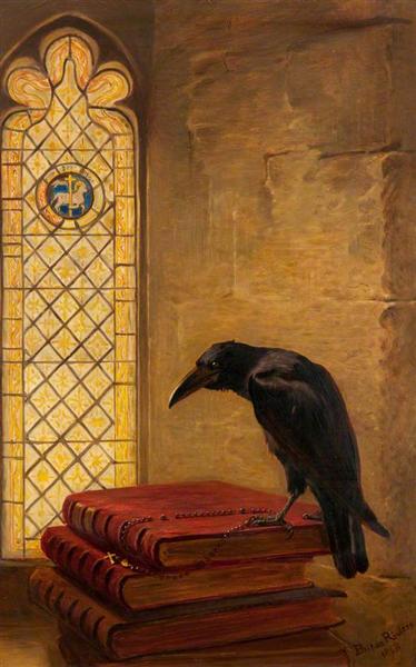 A Saint, from the 'Jackdaw of Rheims' Paint by Number - Briton Riviere