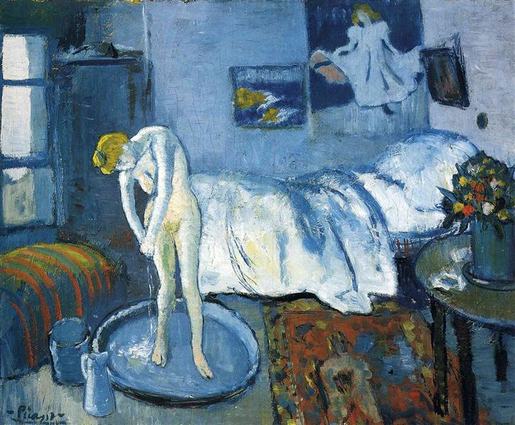 Paint By Number A blue room (A tub) Pablo Picasso