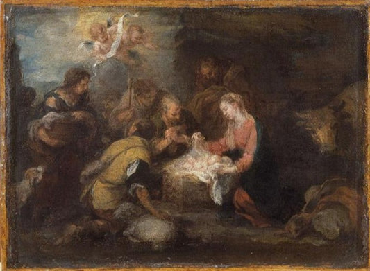 Adoration of the Shepherds - Bartolome Esteban Murillo