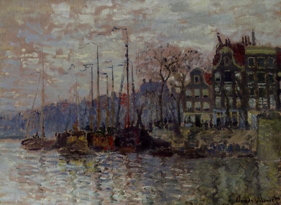 Amsterdam by Claude Monet