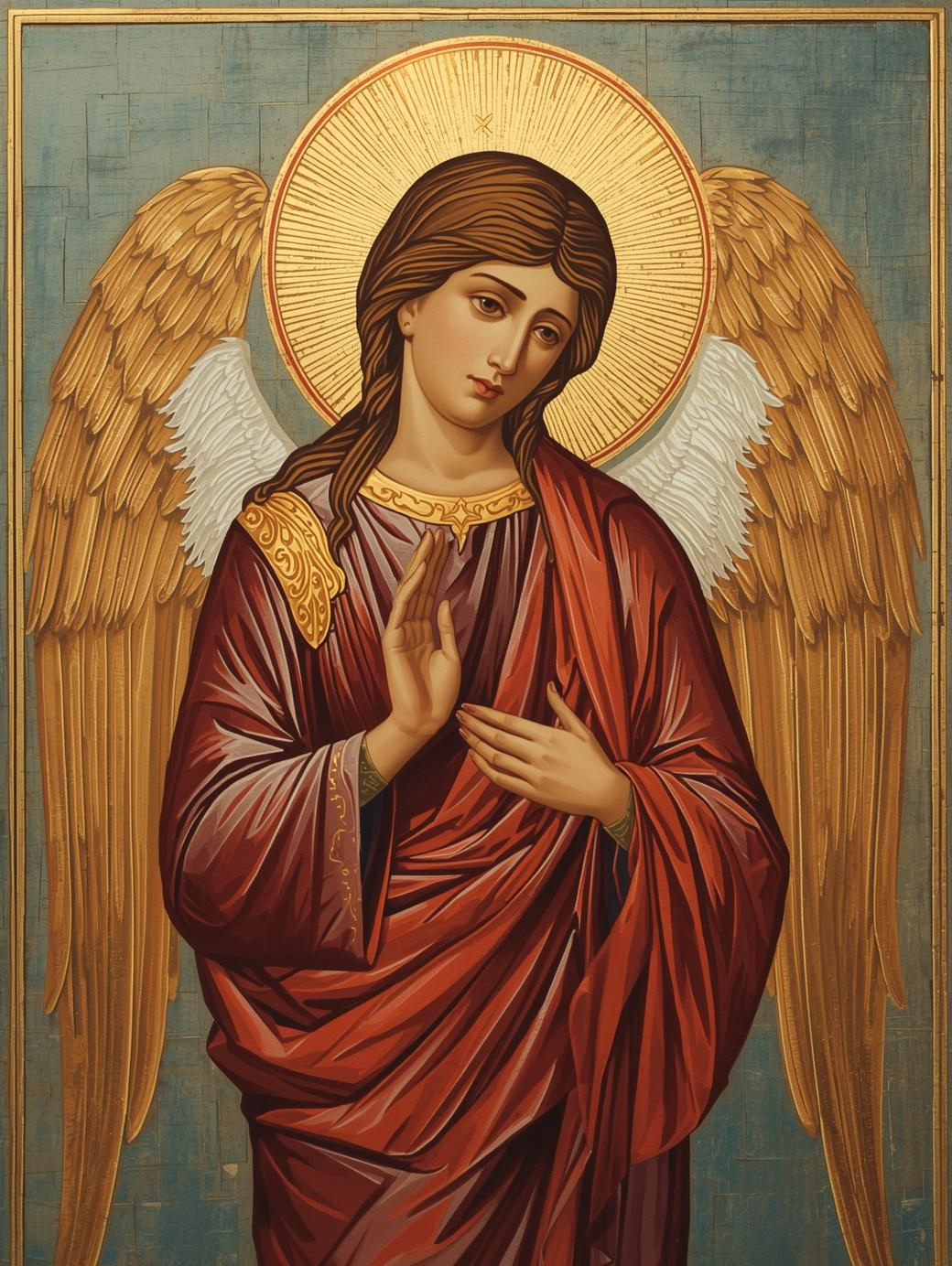 Angel of Healing icon Paint by Number