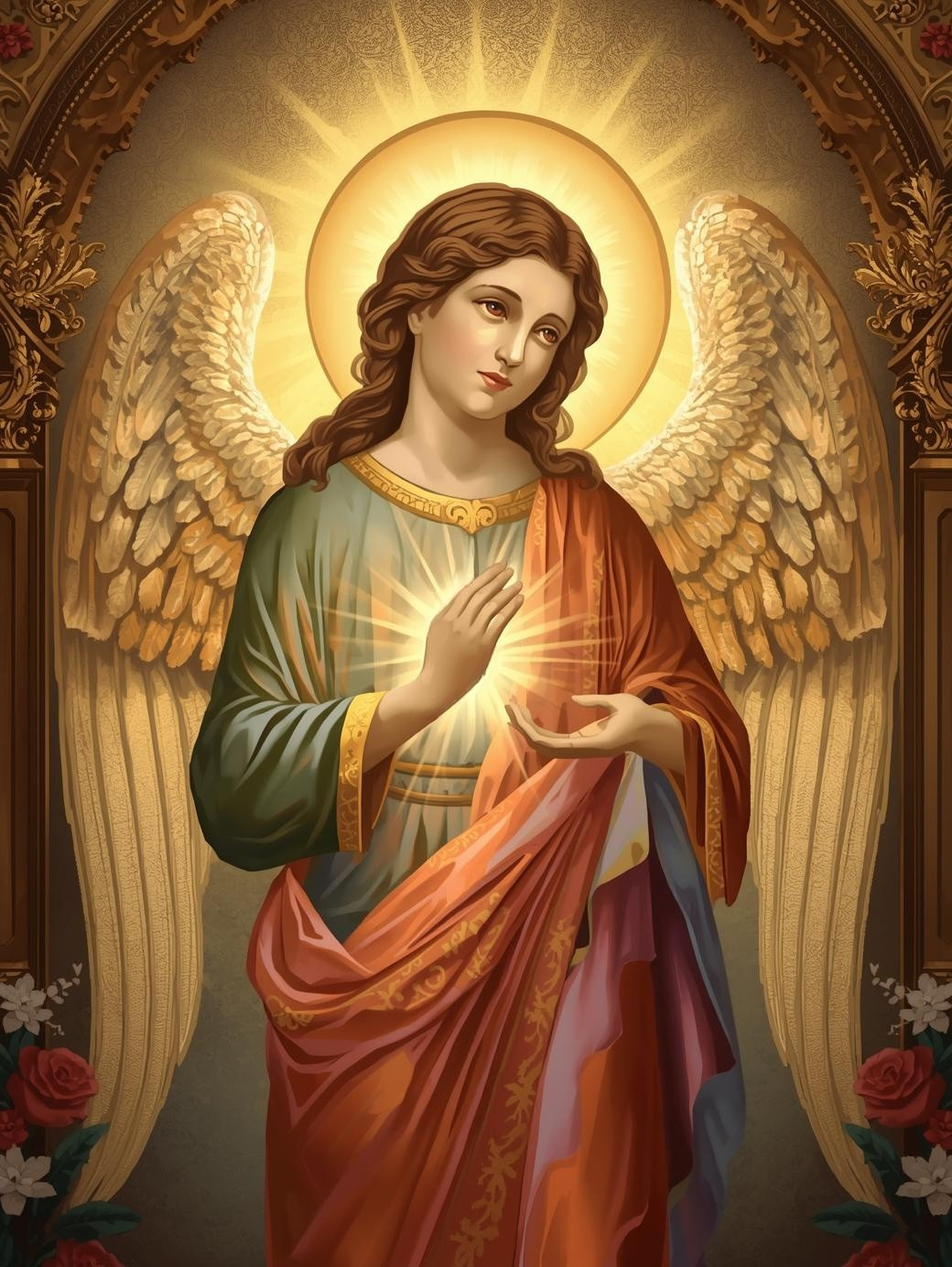 Healing Angel Icon Paint by Number