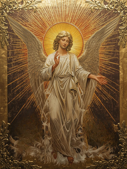 Angel of Light Icon Paint by Number