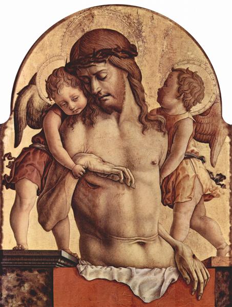 Paint By Number Angels Pity - Carlo Crivelli