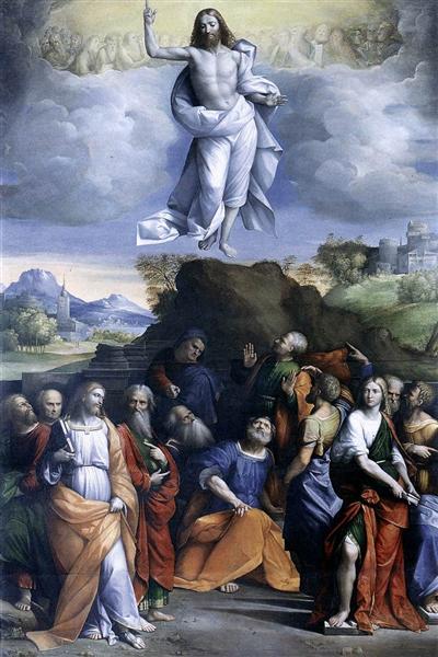 Paint By Number Ascension of Christ - Benvenuto Tisi