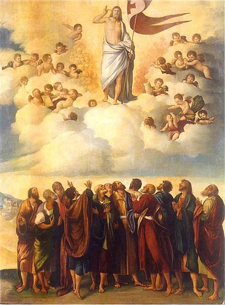 Paint By Number Ascension of Christ - Dosso Dossi