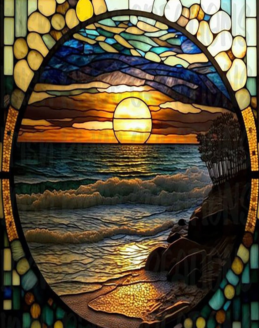 Beautiful Sunset Diamond Painting