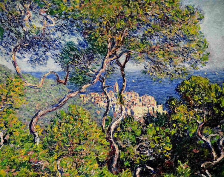 Paint By Number Bordighera - Claude Monet