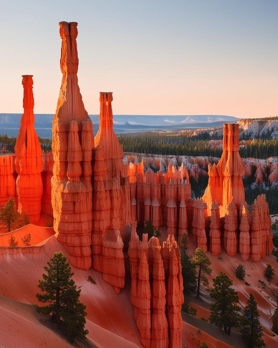 Paint by Number Bryce Canyon National Park (Utah) Majestic Views of Bryce Canyon