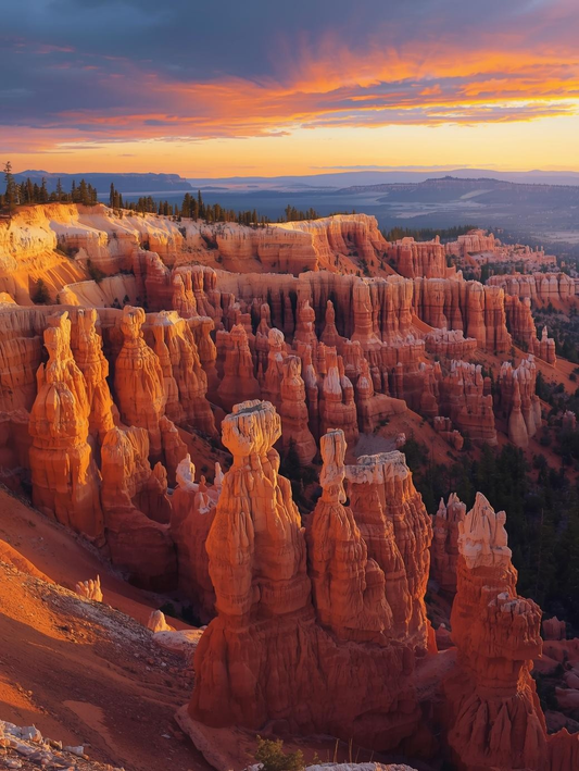 Bryce Canyon National Park (Utah) Epic Landscapes Paint by Number