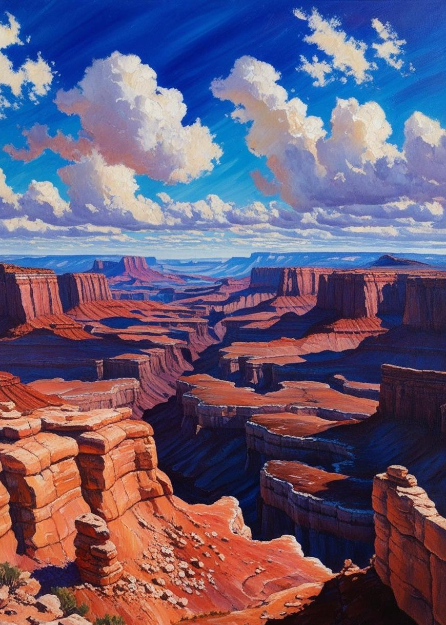 Paint by Number Canyonlands National Park (Utah) – Endless Desert Canyons