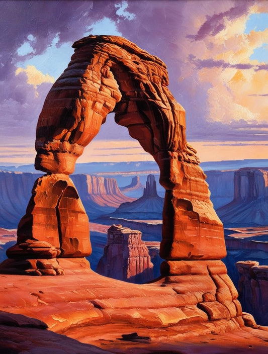 Paint by Number Canyonlands National Park (Utah) – – Mesa Arch