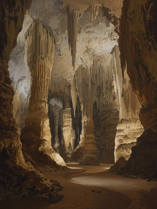 Carlsbad Caverns National Park (New Mexico) Big Room Paint by Number