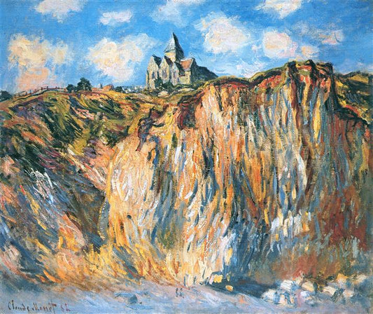 Paint By Number Church at Varengeville, Morning - Claude Monet