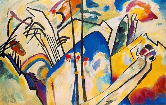 Paint By Number Composition IV - Wassily Kandinsky