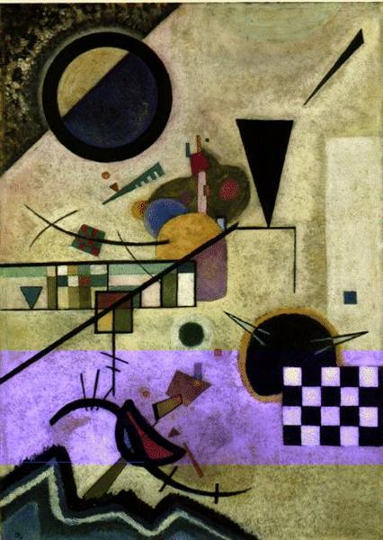 Paint By Number Contrasting sounds - Wassily Kandinsky