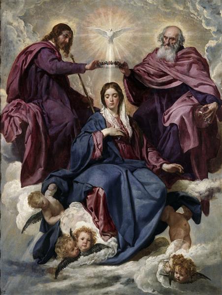 Paint by Number Coronation of the Virgin - Diego Velazquez