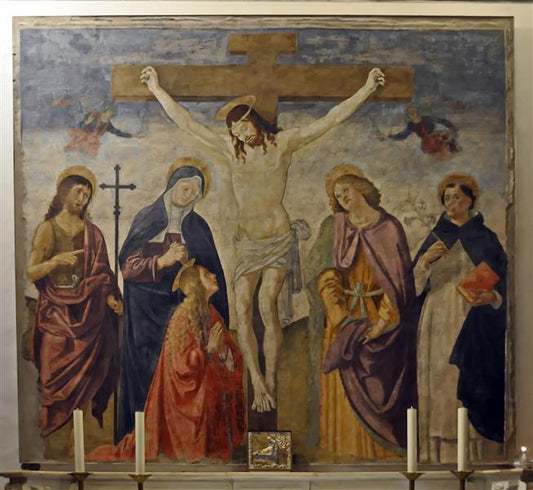 Paint By Number Crucifixion - Antoniazzo Romano