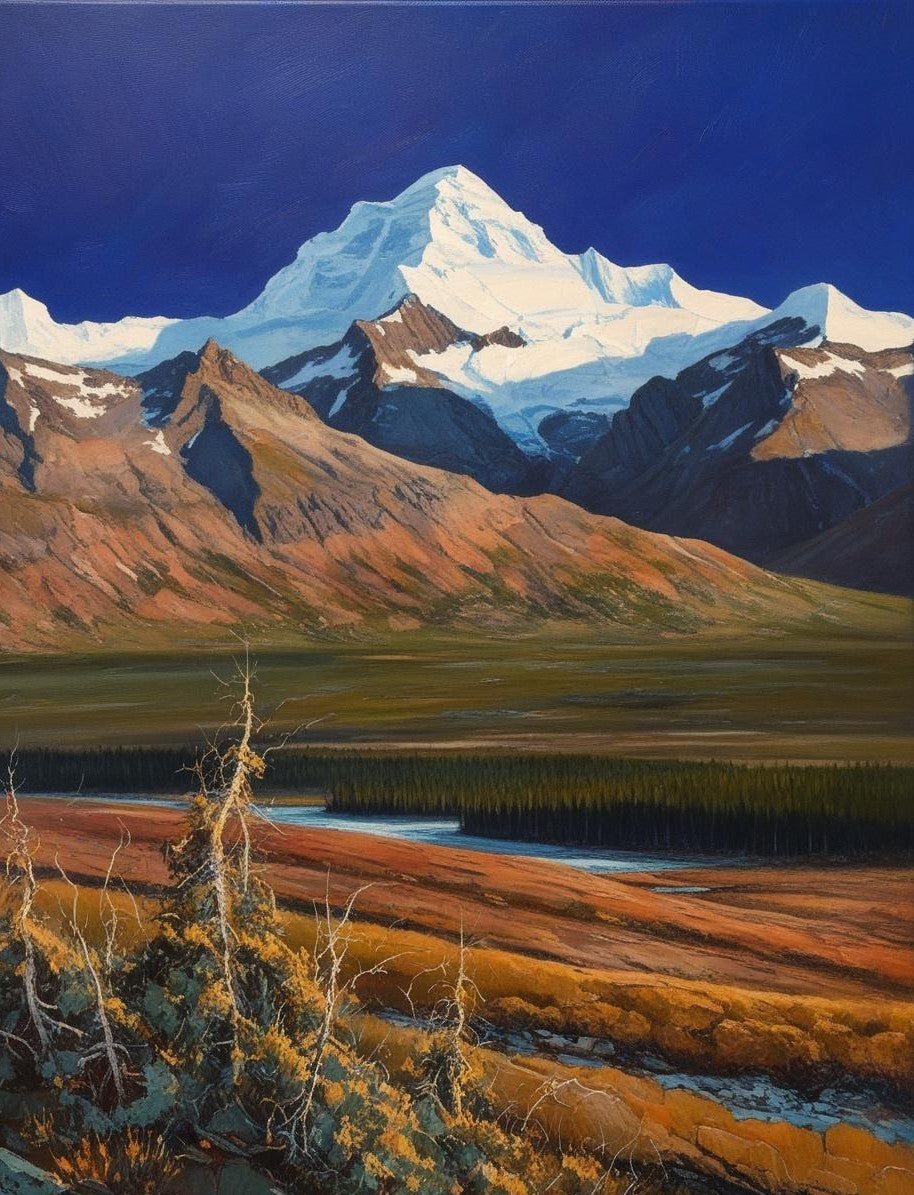 Paint by Number Denali National Park (Alaska)