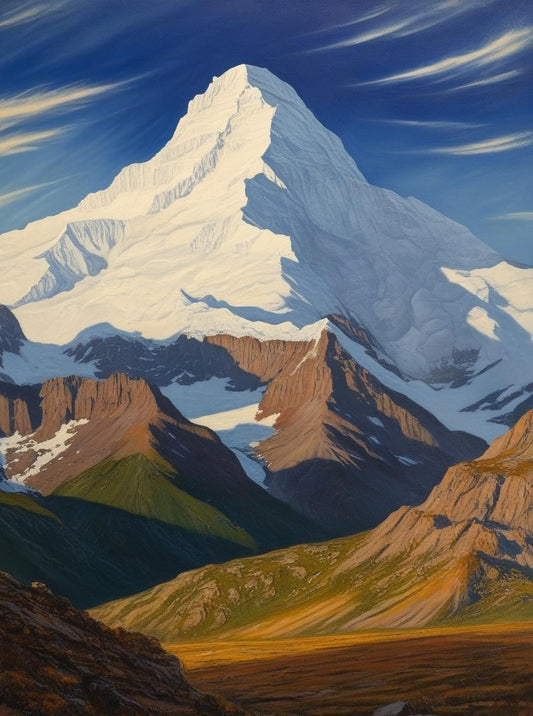 Paint by Number Denali National Park (Alaska) – Majestic Mountain Ranges