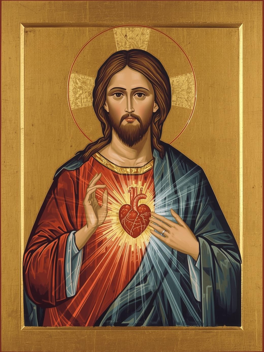 Divine Mercy Jesus Icon Paint by Number