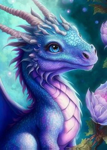 Paint By Numbers Dragon's Quest Fantasy