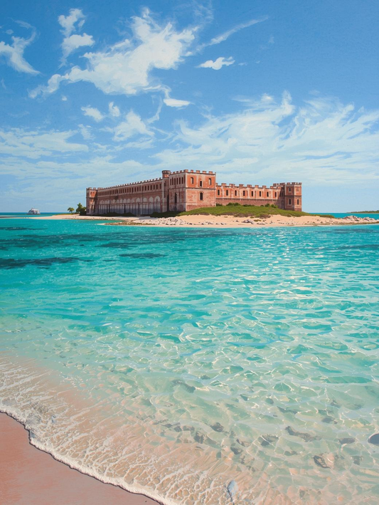 Dry Tortugas National Park (Florida) – Fort Jefferson –  Paint by Number
