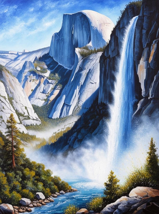 Paint by Number Yosemite National Park (California)  El Capitan