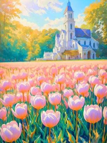 Paint by Number Elegant Tulip Euphoria