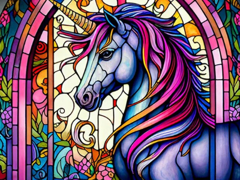 Enchanted Unicorn Dreams Diamond Painting Kit